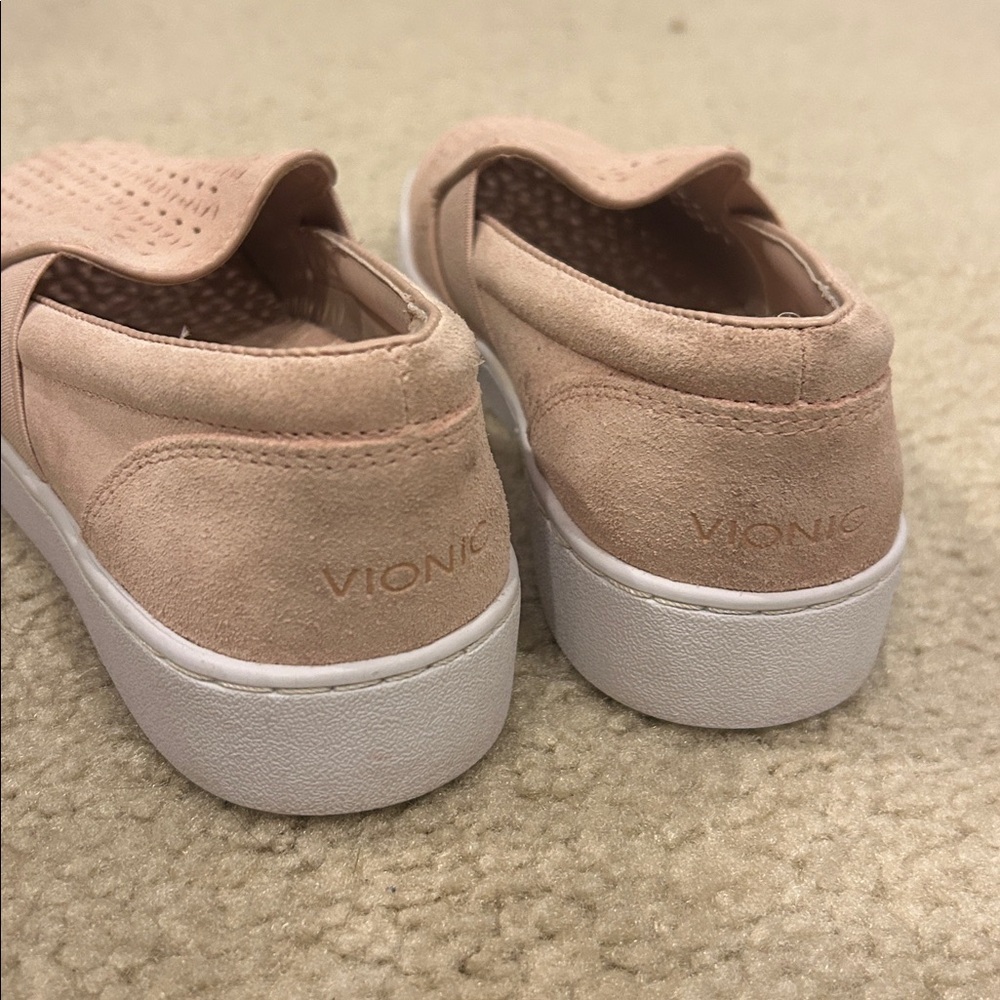 Vionic Kani Slip On Suede Sneaker - Picture 7 of 7